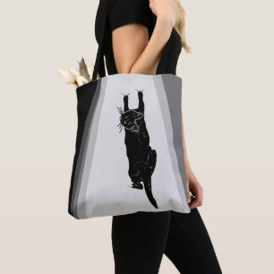 Tote Bag Chat noir Escalade