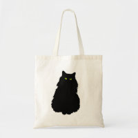 Chat noir se reposant