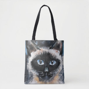 Tote Bag Chat siamois