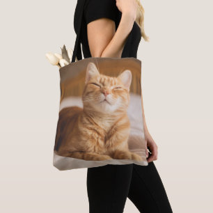 Tote Bag Chat somnolent des images de Getty
