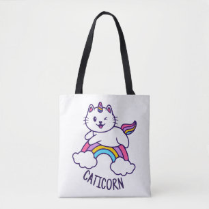 Tote Bag Chat Unicorn