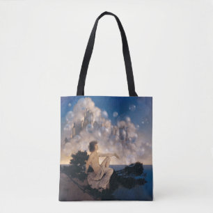 Tote Bag Châteaux en Espagne de Maxfield Parrish 1904 Fanta