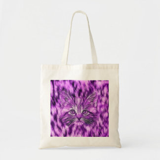 Tote Bag Chaton pourpre mignon et adorable