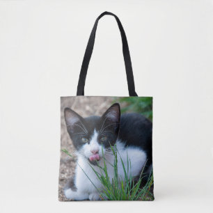 Tote Bag chaton tuxedo