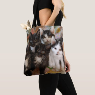 Tote Bag Chatons de smoking