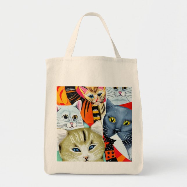 Tote Bag Chats Beaux et Beaux (Devant)