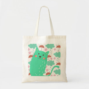 Tote Bag Chats en pluie