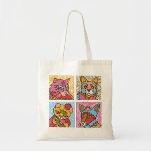 Tote Bag Chats frais Fourre-tout