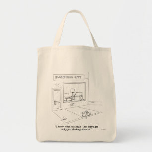 Tote Bag Chats griffant des meubles