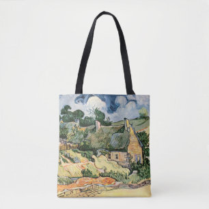 Tote Bag Chaumières à Cordevill Vincent  van Gogh 