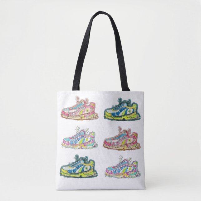 Tote Bag Chaussure de tennis Fourre-tout (Devant)
