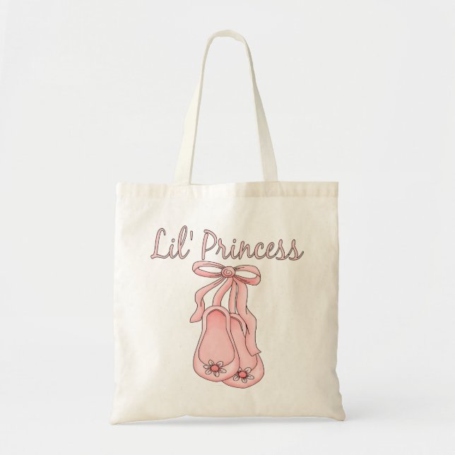 Tote Bag Chaussures 1 de princesse ballet   de Lil (Devant)