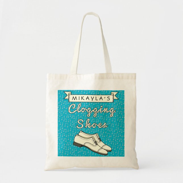 Tote Bag Chaussures obstruantes personnalisées pour la (Devant)