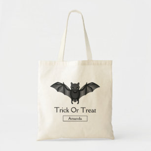 Tote Bag Chauve-souris de dessin animé mignonne Halloween T