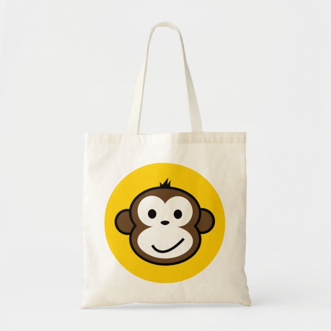 Tote Bag Cheeky Monkey (Devant)