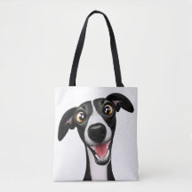 Cheeky Whippet dans un joli dessin animé