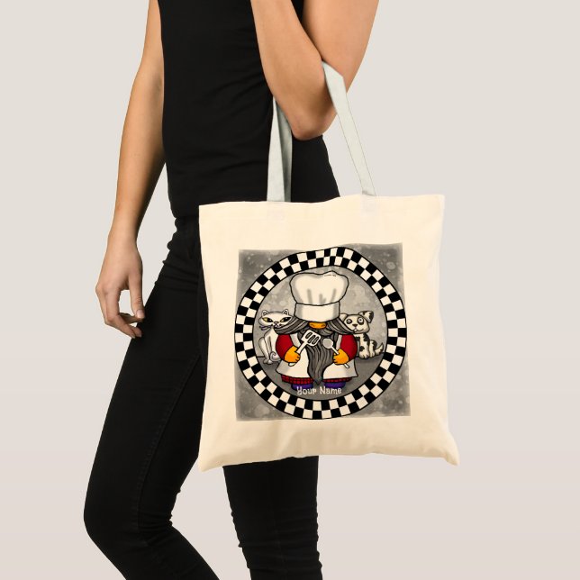 Tote Bag Chef gnome (Devant (produit))