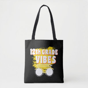 Tote Bag Chemise 12e année ambiance Retour à l'école Premie