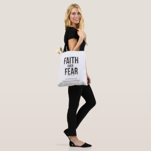 Tote Bag Chemise de gym chrétienne Motivation de sport Fo