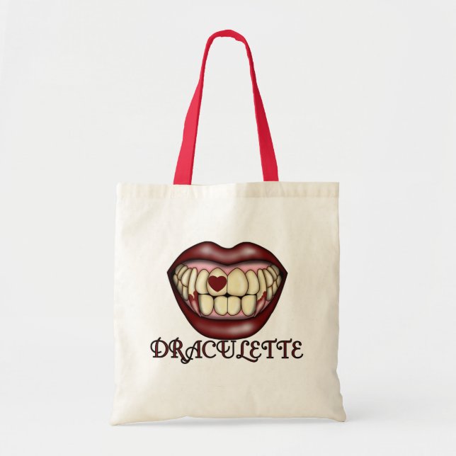 Tote Bag Chemises et cadeaux Draculette (Devant)