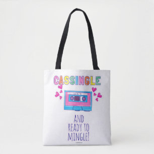 Tote Bag Cher Cassingle Nostalgie Musique Tape Slogan