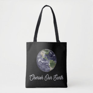 Tote Bag Chérissons Notre Terre