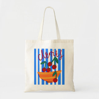 TOTE BAG CHERRY ON TOP