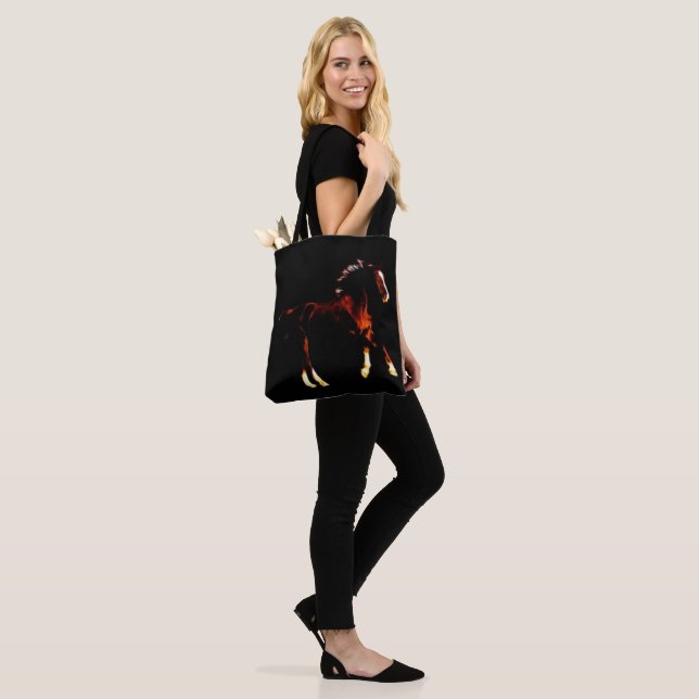 Tote Bag Cheval (Sur le modèle)