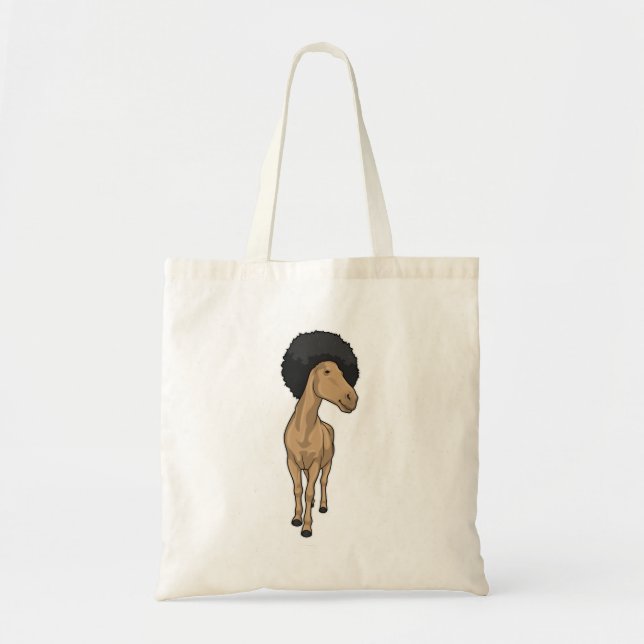 Tote Bag Cheval Afro (Devant)