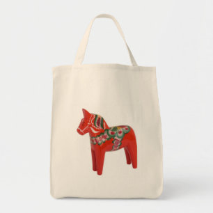 Tote Bag Cheval de Dala suédois Scandinave