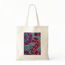 Cheval de mer rose et violet