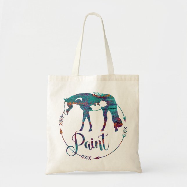 Tote Bag Cheval de peinture (Devant)