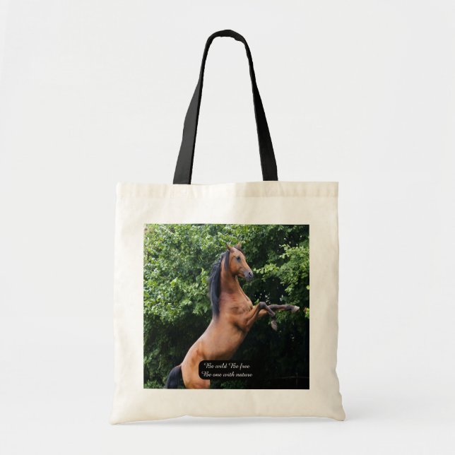 Tote Bag Cheval d'élevage (Devant)