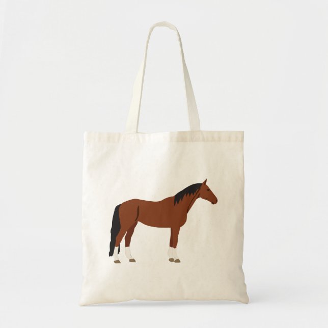 Tote Bag Cheval Design (Devant)