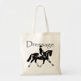Tote Bag Cheval et cavalier Fourre-tout de dressage