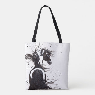 Tote Bag Cheval majestueux Fourre-tout de peinture de Pinto