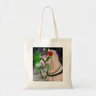 Tote Bag Cheval norvégien de fjord de Noël