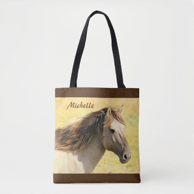 Tote Bag Cheval personnalisé (Devant)