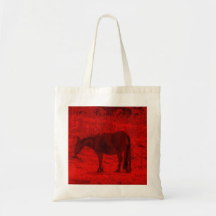 Tote Bag Cheval Rouge