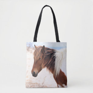 Tote Bag Cheval sauvage d'Assateague