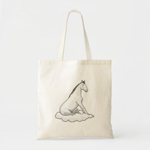 Tote Bag Cheval sur nuage