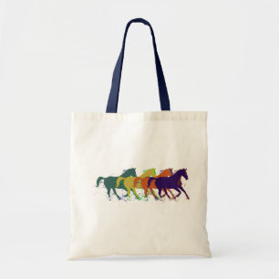 Tote Bag chevaux, animaux de ferme