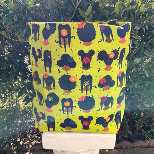 Tote Bag Cheveux noirs uniques et magnifiques (Créateur téléchargé)