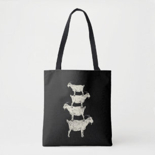 Tote Bag Chèvre Retro