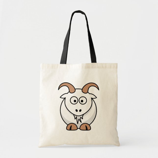 Tote Bag Chèvre Saanen (Devant)