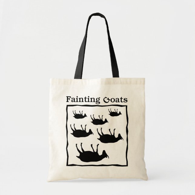 Tote Bag Chèvres de évanouissement (Devant)