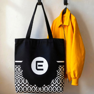Tote Bag Chevron et larme bicolores