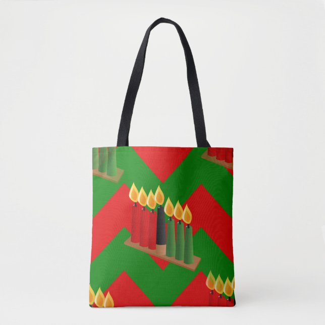 Tote Bag chevron kwanza (Devant)