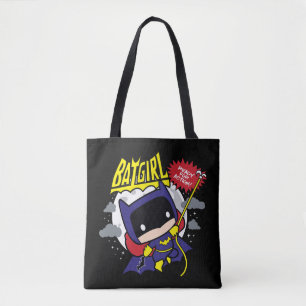 Tote Bag Chibi Batgirl prête à l'action