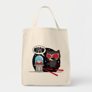 Tote Bag Chibi Catwoman à voler un diamant